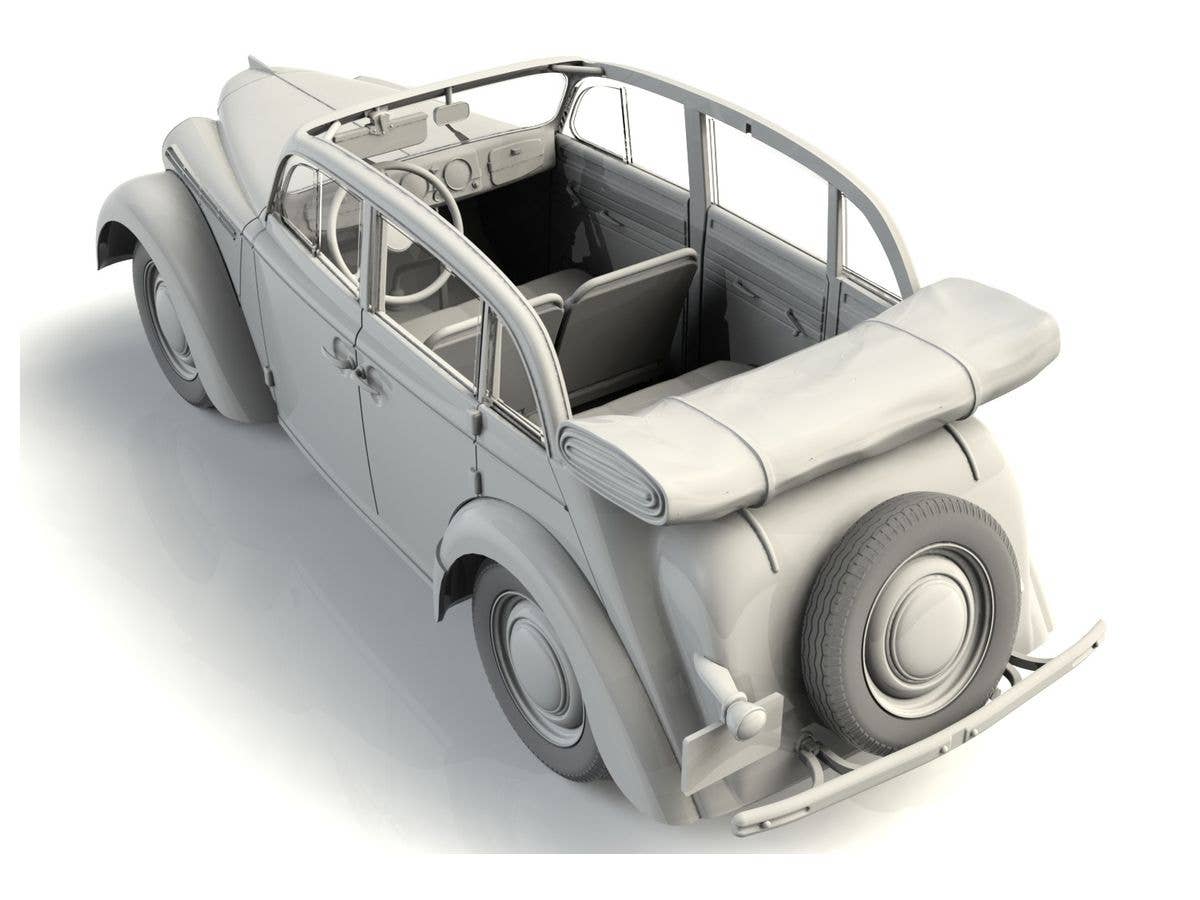 ICM 1/35 Moskvitch-401-420A, Soviet Passenger Car | 4823044405947