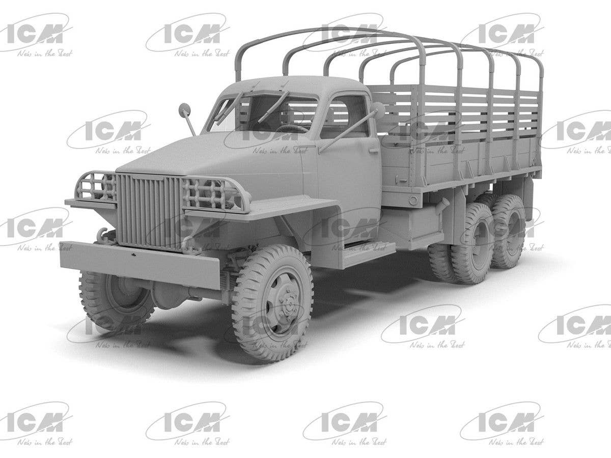 ICM 1/35 Studebaker US6-U3, US military truck | 4823044408795