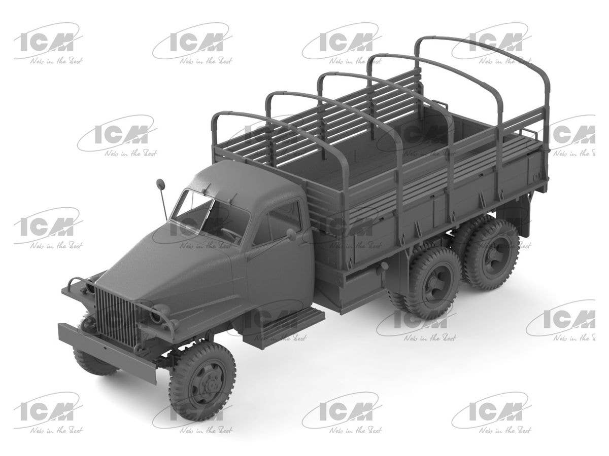 ICM 1/35 Studebaker US6 with WWII Soviet Drivers | 4823044406487
