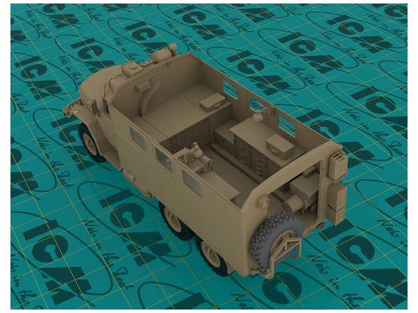 ICM 1/35 ZiL-131 Emergency Truck, Soviet Vehicle | 4823044403967
