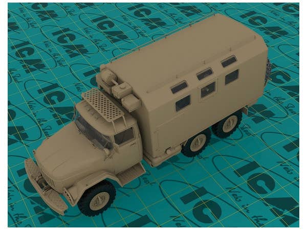 ICM 1/35 ZiL-131 Emergency Truck, Soviet Vehicle | 4823044403967