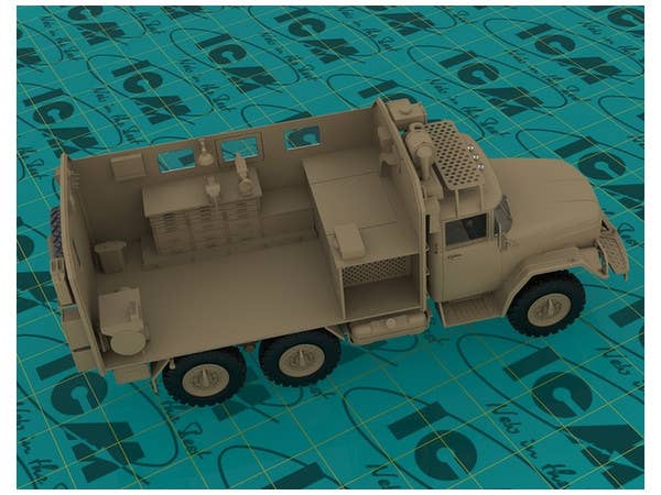 ICM 1/35 ZiL-131 Emergency Truck, Soviet Vehicle | 4823044403967