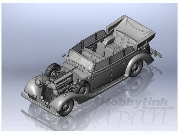 ICM 1/35 Typ 770K (W150) Tourenwagen, WWII German Leader's Car | 4823044402755