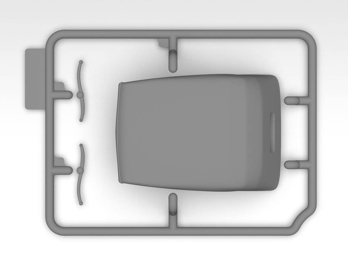 ICM 1/35 Typ 320 (W142) Cabriolet Soft Top, WWII German staff car | 4823044409709