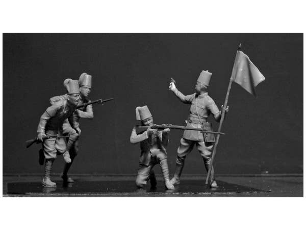 ICM 1/35 Eritrean battalions of the Italian _olonial Army (1939-1940) (4 figures) | 4823044404094