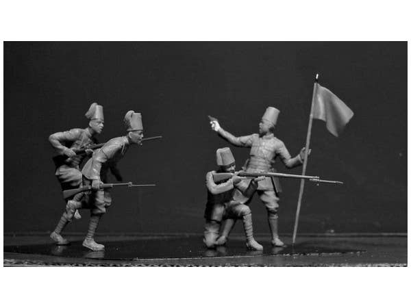 ICM 1/35 Eritrean battalions of the Italian _olonial Army (1939-1940) (4 figures) | 4823044404094