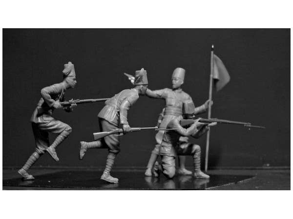 ICM 1/35 Eritrean battalions of the Italian _olonial Army (1939-1940) (4 figures) | 4823044404094