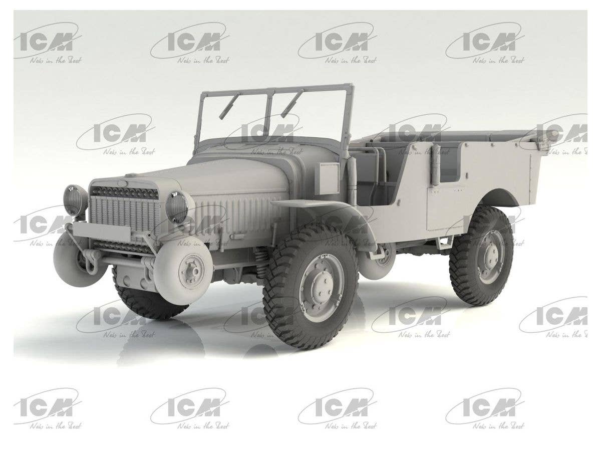 ICM 1/35 Laffly V15T, WWII French Artillery Towing Vehicle (100% new molds) | 4823044407880