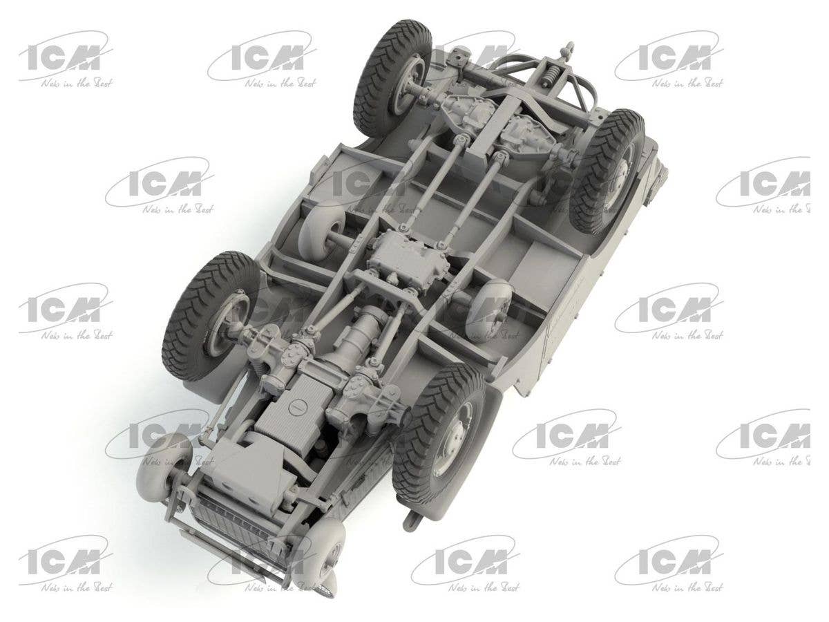 ICM 1/35 Laffly V15T, WWII French Artillery Towing Vehicle (100% new molds) | 4823044407880