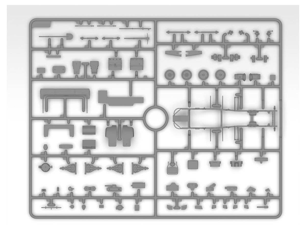 ICM 1/35 Laffly V15T, WWII French Artillery Towing Vehicle (100% new molds) | 4823044407880