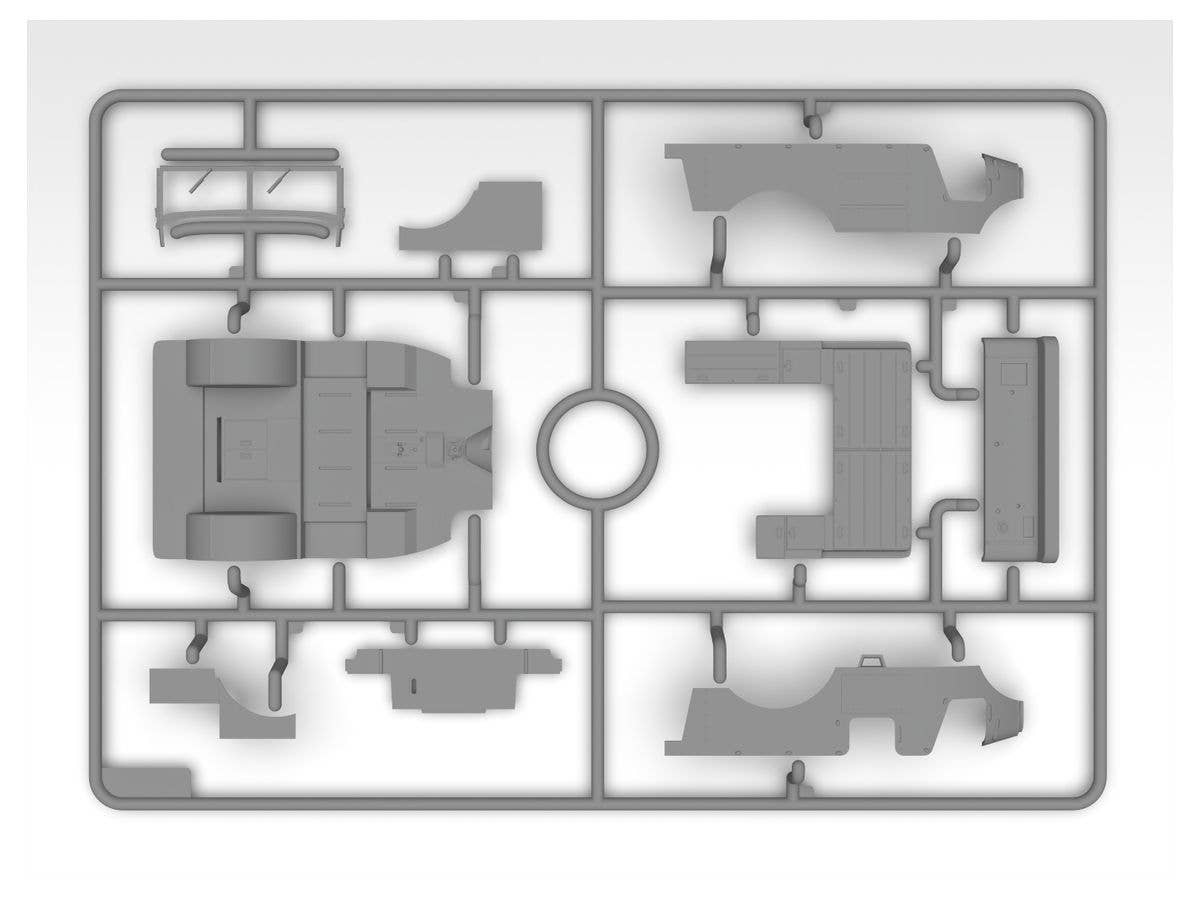 ICM 1/35 Laffly (f) typ V15T, WWII German military vehicle | 4823044408825
