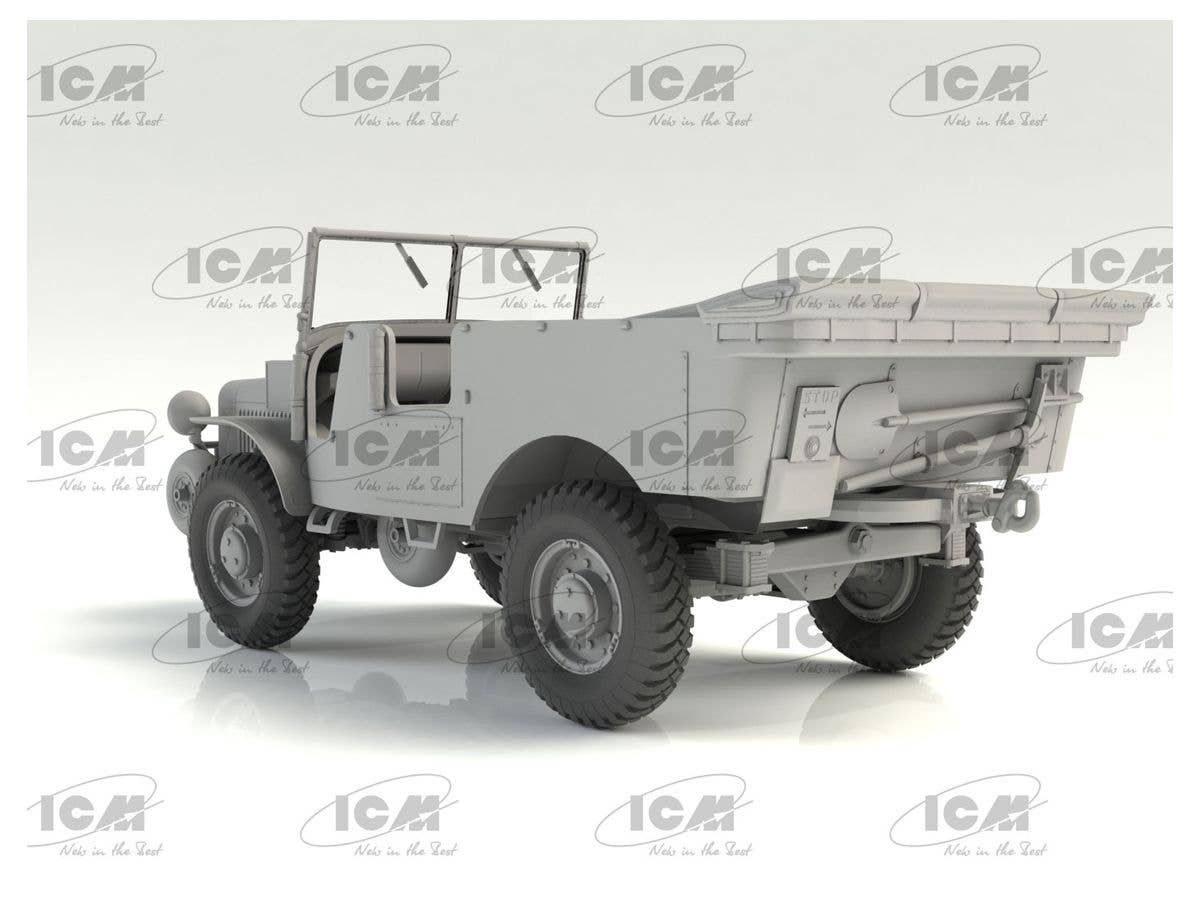 ICM 1/35 Laffly (f) typ V15T, WWII German military vehicle | 4823044408825