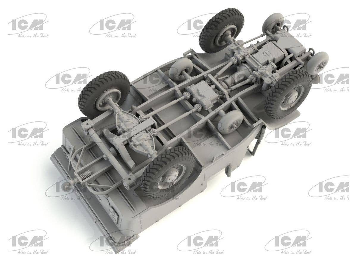 ICM 1/35 Laffly (f) typ V15T, WWII German military vehicle | 4823044408825