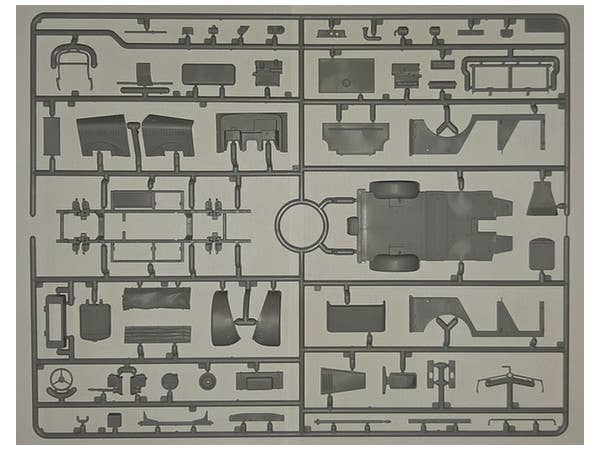 ICM 1/35 le.gl.Pkw Kfz.1, WWII German Light Personnel Car | 4823044405053