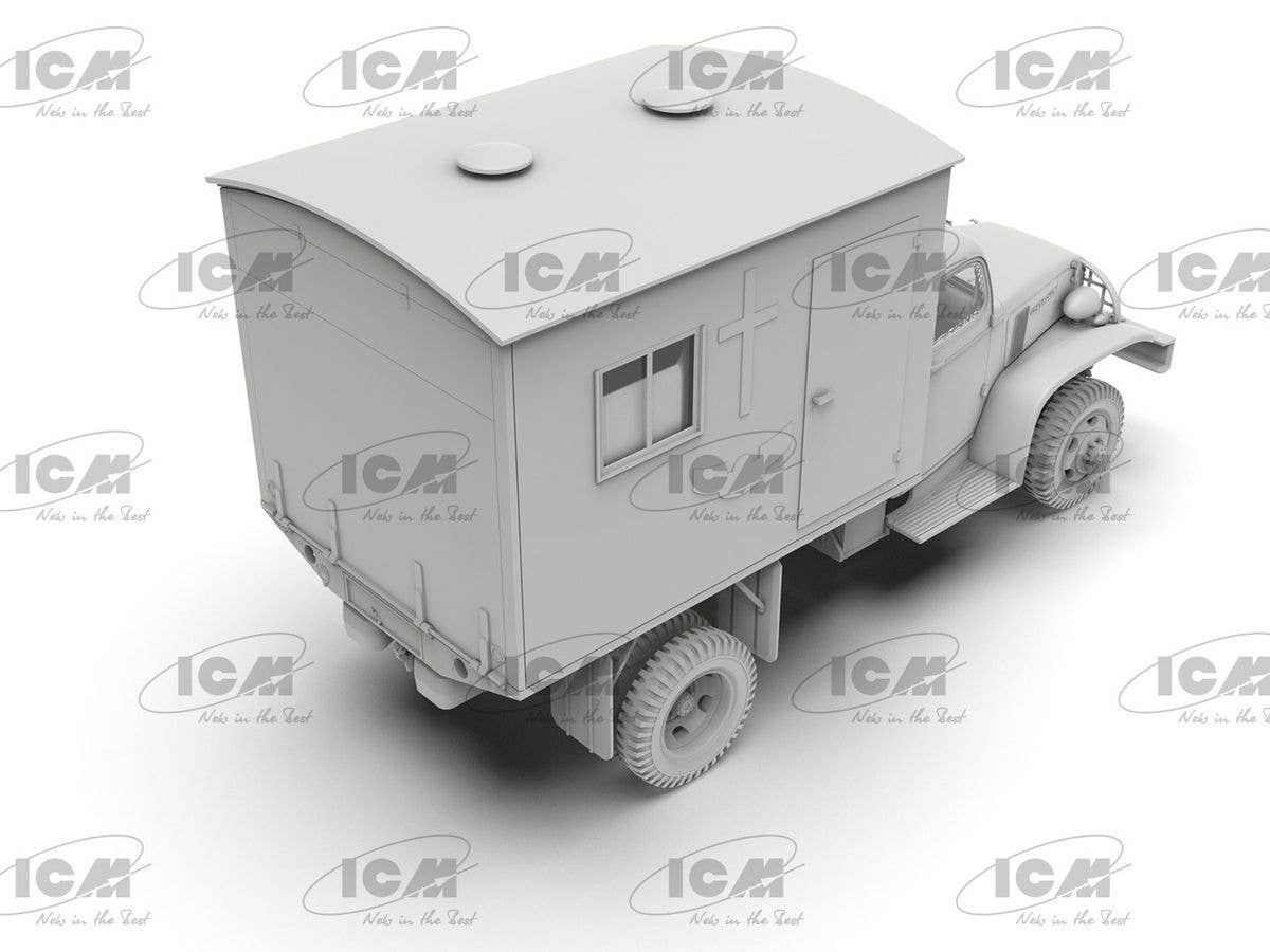 ICM 1/35 WWII British Army Mobile Chapel | 4823044410538