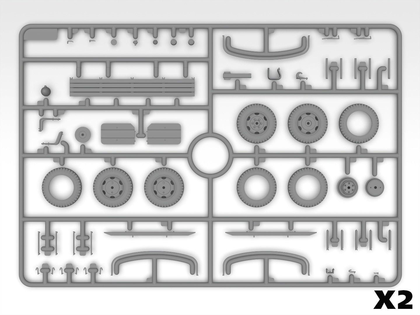 ICM 1/35 WWII US Military Patrol (G7107 with MG M1919A4)