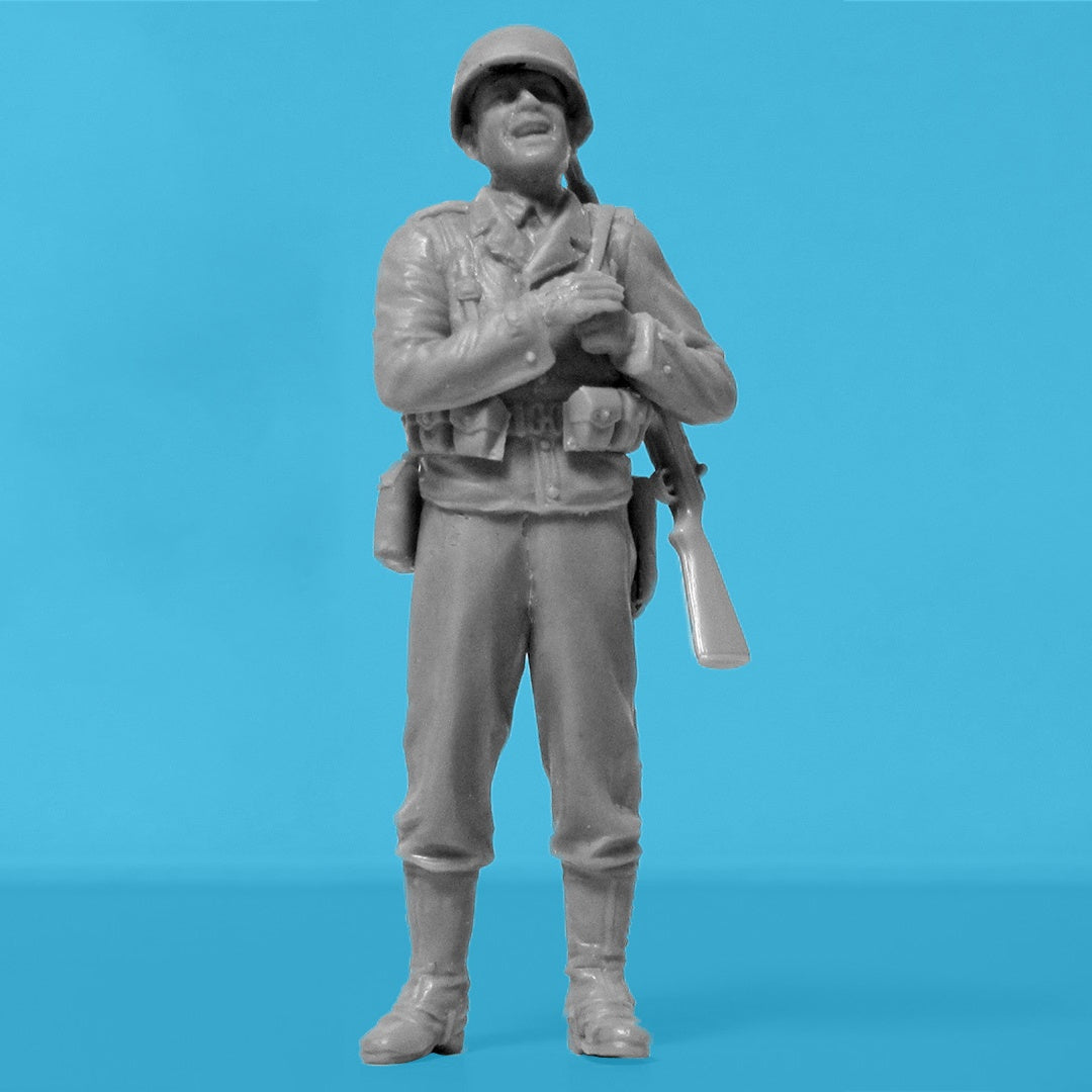 ICM 1/35 WWII US Military Patrol (G7107 with MG M1919A4)