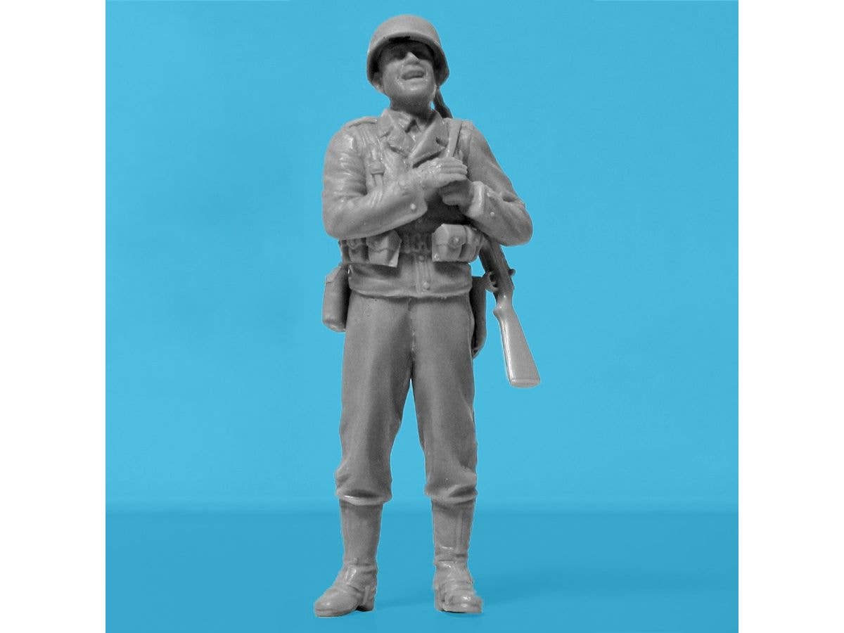ICM 1/35 WWII US Military Patrol (G7107 with MG M1919A4) | 4823044409686