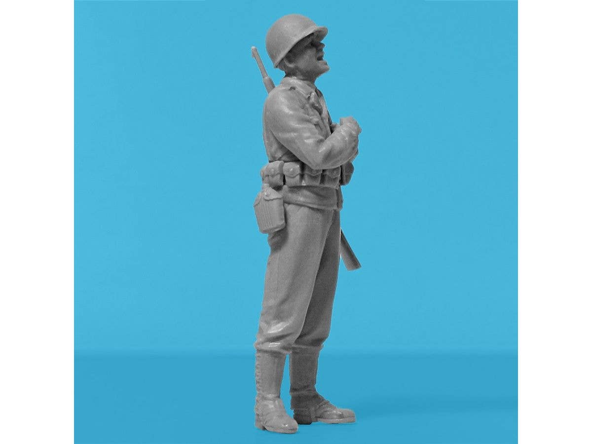ICM 1/35 WWII US Military Patrol (G7107 with MG M1919A4) | 4823044409686