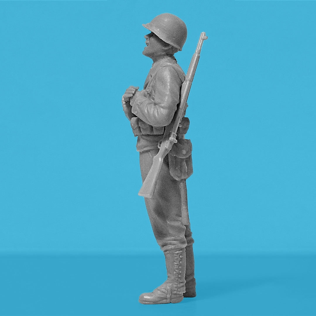 ICM 1/35 WWII US Military Patrol (G7107 with MG M1919A4)