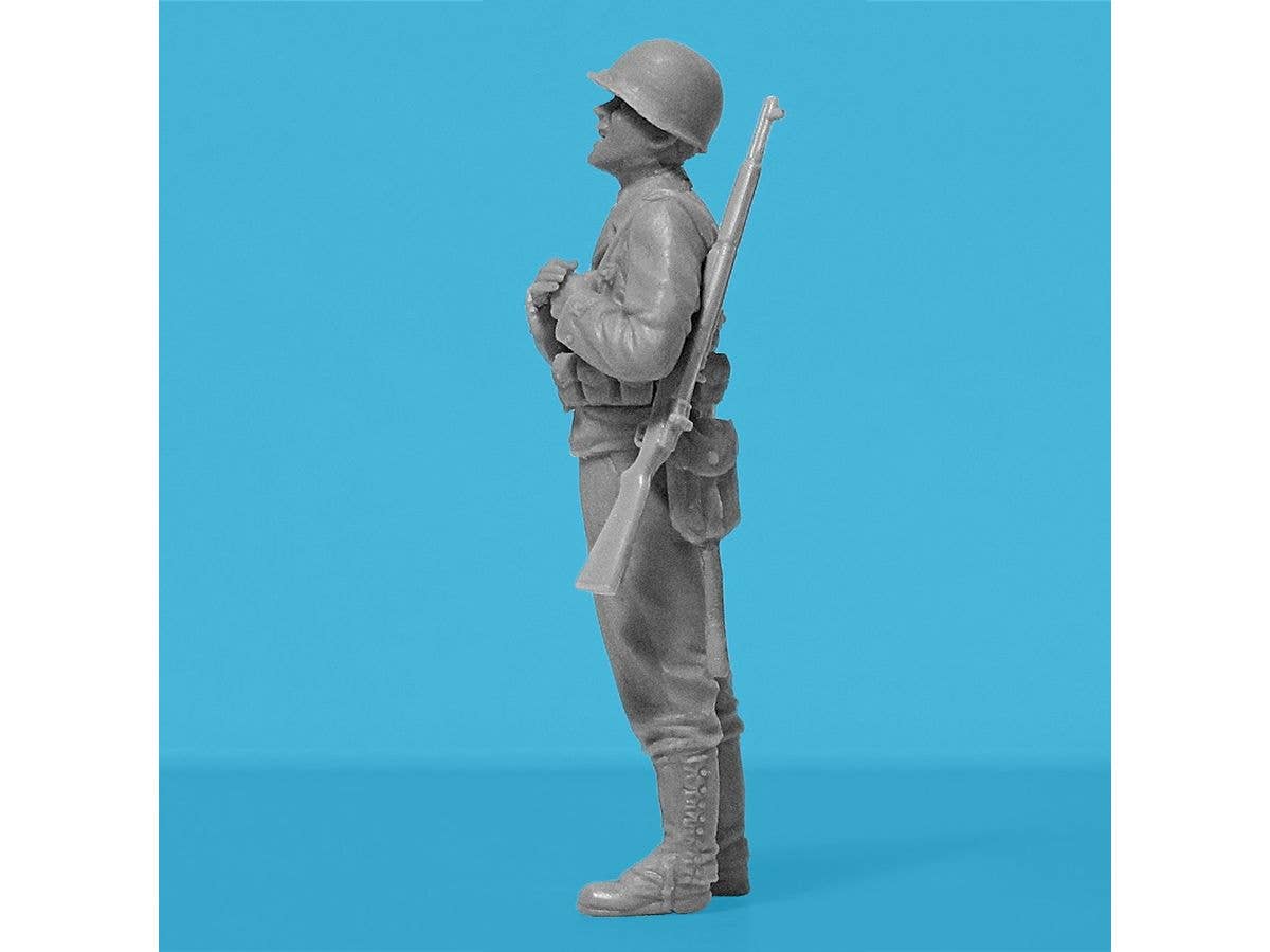ICM 1/35 WWII US Military Patrol (G7107 with MG M1919A4) | 4823044409686