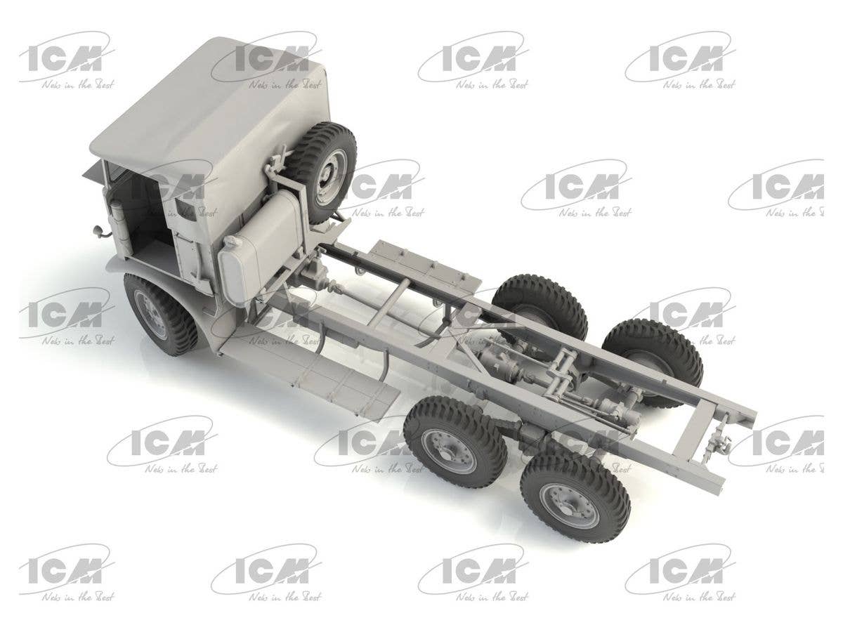 ICM 1/35 Leyland Retriever General Service, WWII British Truck (100% new molds) | 4823044406517