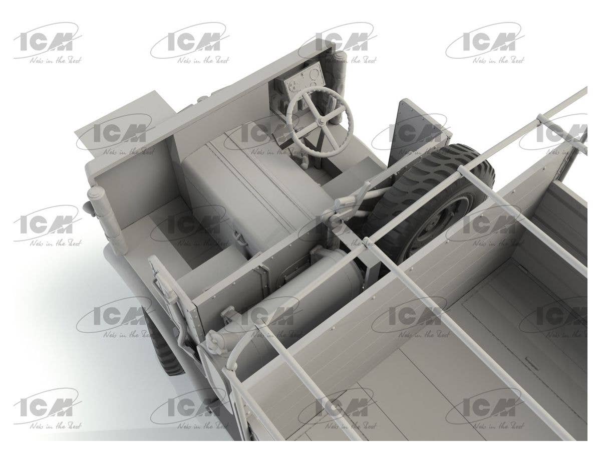 ICM 1/35 Leyland Retriever General Service Early Production - WWII British Truck | 4823044407897