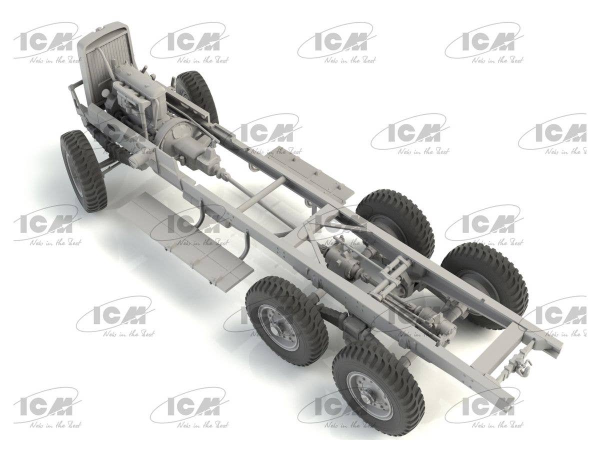 ICM 1/35 Leyland Retriever General Service Early Production - WWII British Truck | 4823044407897