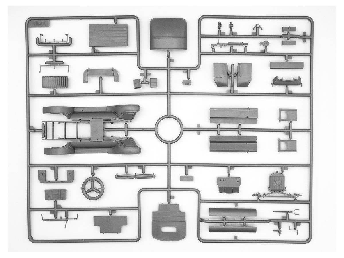 ICM 1/35 Model T 1917 LCP with Vickers MG - WWI ANZAC Car | 4823044408160
