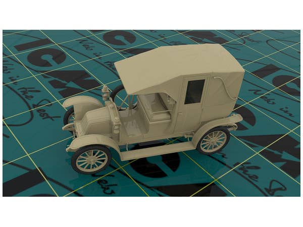 ICM 1/35 Taxi de la Marne (1914), French Car | 4823044404841