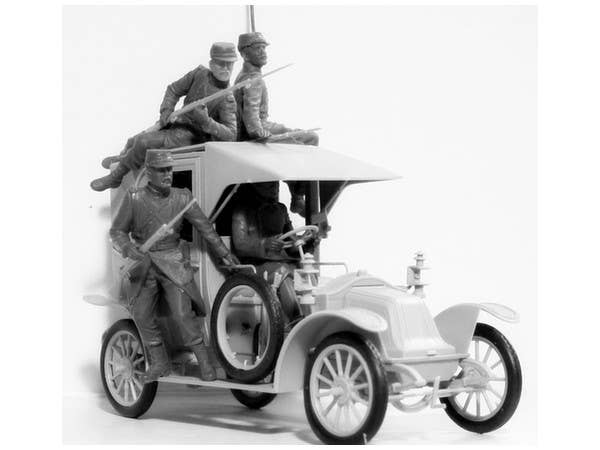 ICM 1/35 Battle of the Marne' (1914), Taxi car with French Infantry | 4823044404858