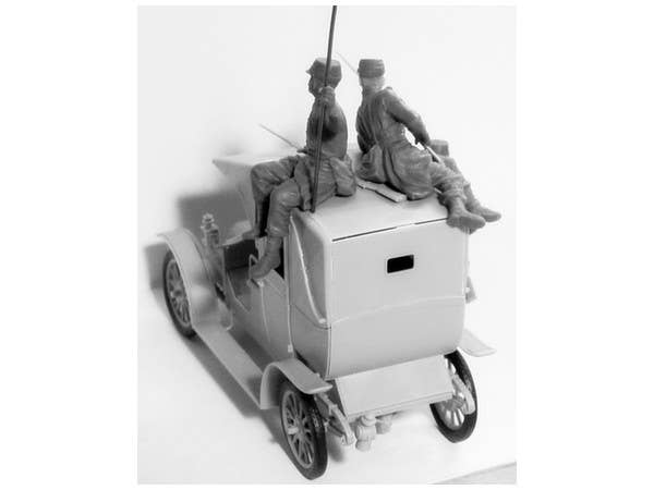ICM 1/35 Battle of the Marne' (1914), Taxi car with French Infantry | 4823044404858