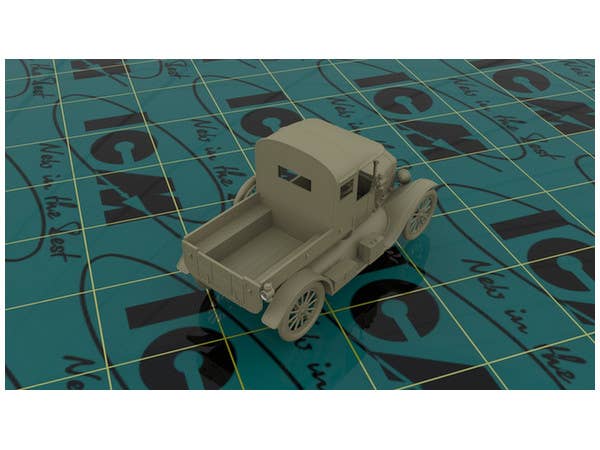 ICM 1/35 Model T 1917 Utility, WWI Australian Army Car | 4823044404537