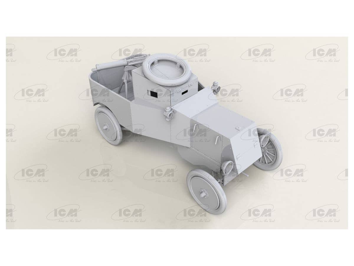 ICM 1/35 Model T RNAS Armoured Car with WWI British Tank Crew | 4823044406562