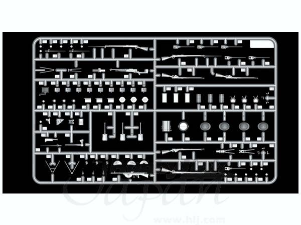 ICM 1/35 WWI French Infantry Weapon and Equipment | 4823044403332