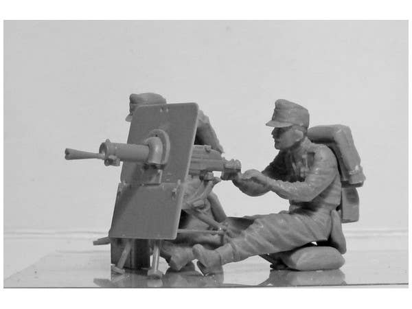 ICM 1/35 WWI Austro-Hungarian MG Team (2 figures) | 4823044404728