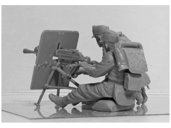 ICM 1/35 WWI Austro-Hungarian MG Team (2 figures) | 4823044404728