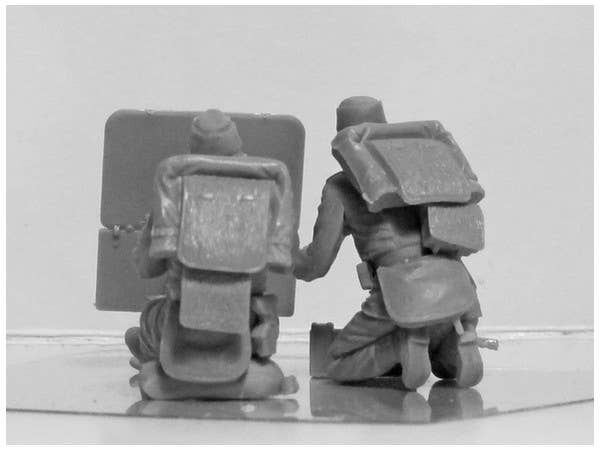ICM 1/35 WWI Austro-Hungarian MG Team (2 figures) | 4823044404728