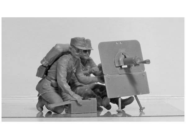 ICM 1/35 WWI Austro-Hungarian MG Team (2 figures) | 4823044404728