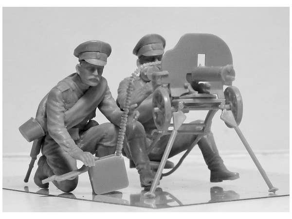 ICM 1/35 WWI Russian Maxim MG Team (2 figures) | 4823044404773