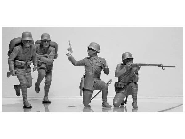 ICM 1/35 Turkish Infantry (1915-1918) (4 figures) | 4823044404780