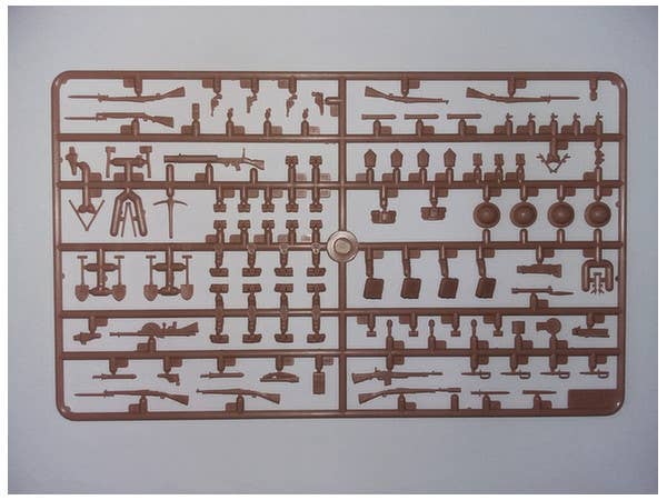 ICM 1/35 US Infantry in Gas Masks (1918) (4 figures) | 4823044405251