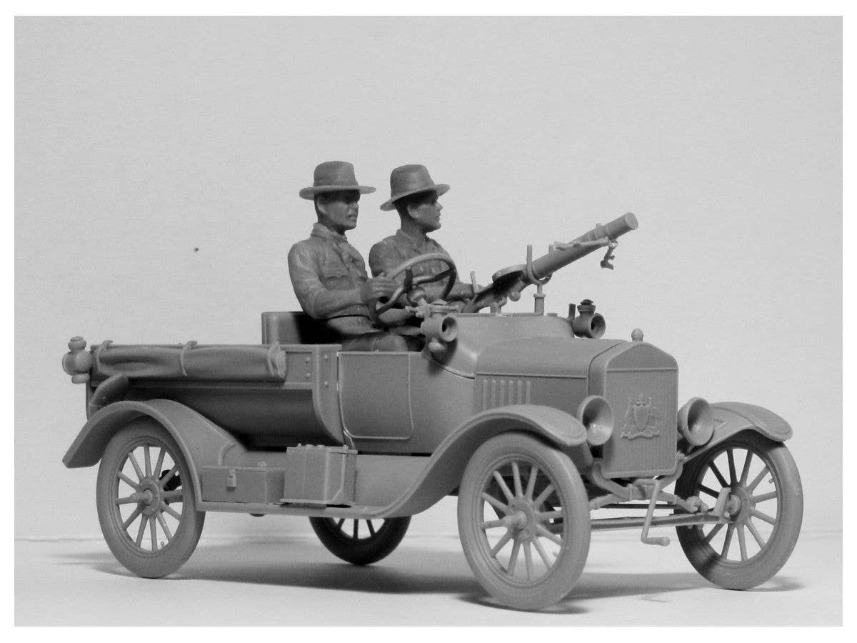 ICM 1/35 ANZAC Drivers (1917-1918) (2 figures) (100% new molds) | 4823044405558