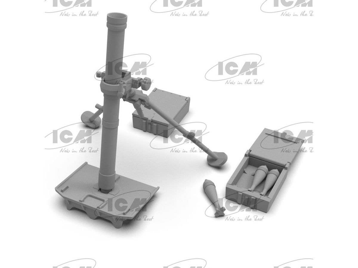 ICM 1/35 s.Gr.W.34 WWII German mortar | 4823044409273