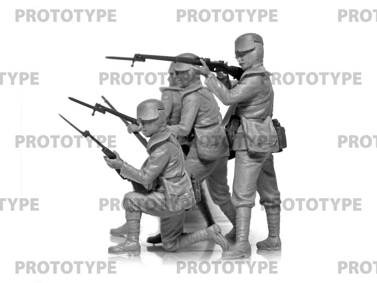 ICM 1/35 WWI Italian Infantry in armor (100% new molds) | 4823044409051