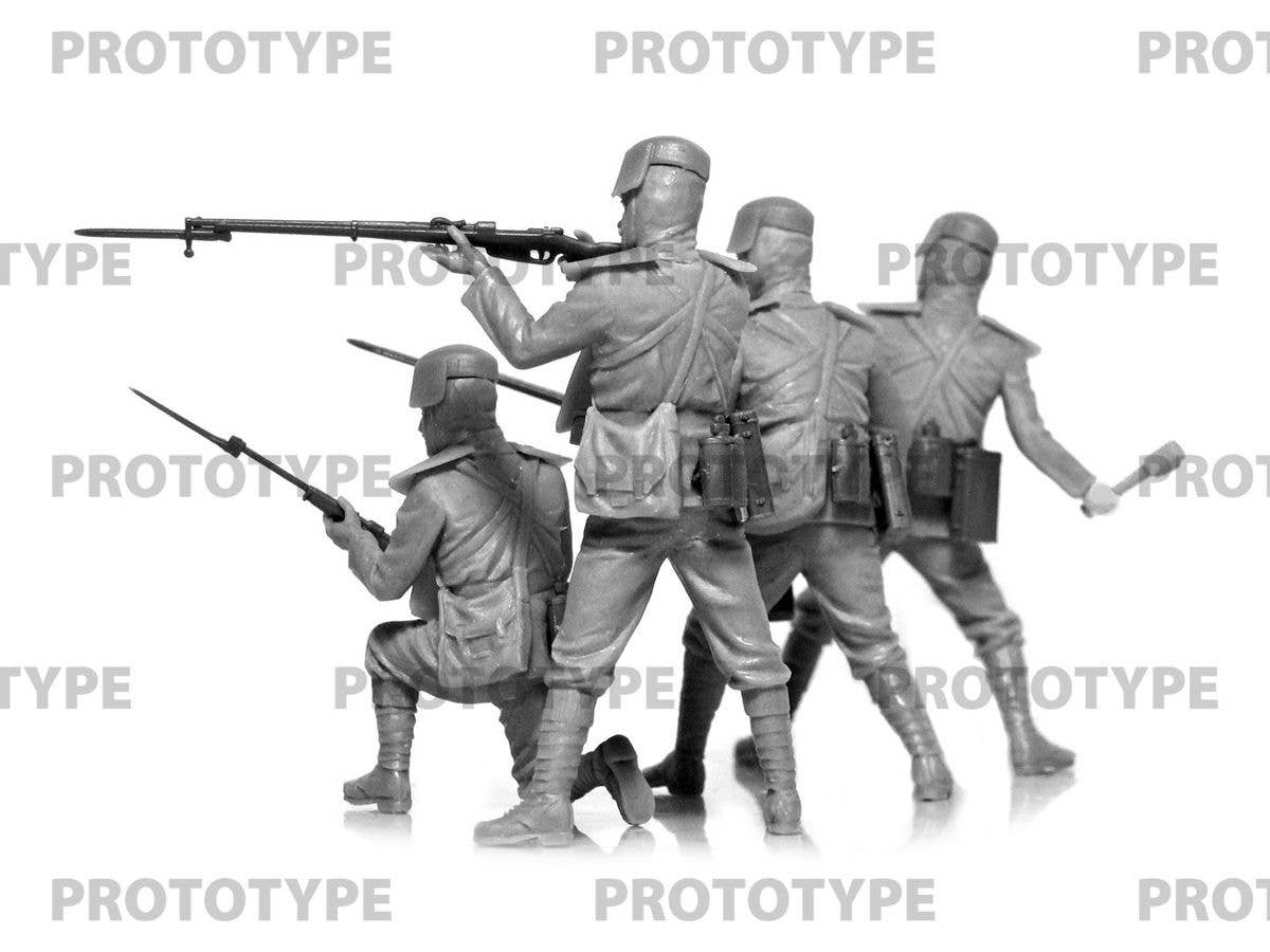 ICM 1/35 WWI Italian Infantry in armor (100% new molds) | 4823044409051