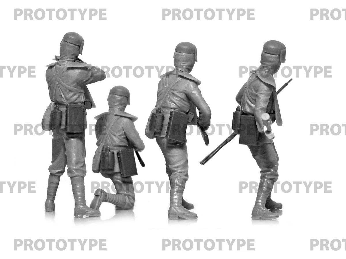 ICM 1/35 WWI Italian Infantry in armor (100% new molds) | 4823044409051