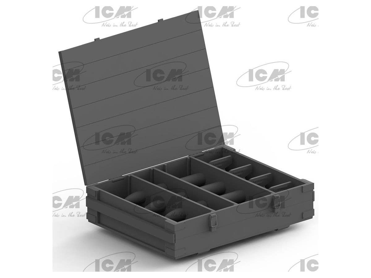 ICM 1/35 RS-132 Ammunition Boxes. 100% New Molds | 4823044407903