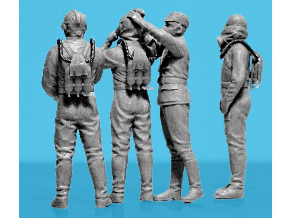 ICM 1/35 Chernobyl#6. Feat of Divers (3 figures) (100% new molds), Figure | 4823044409785