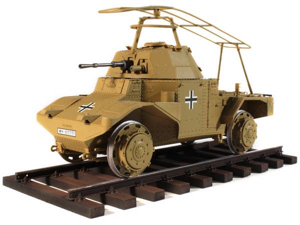 ICM Panzersphwagen P 204 (f) Railway, WWII German Armoured Vehicle | 4823044404322